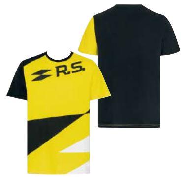R.S. чоловіча футболка жовто-чорна M