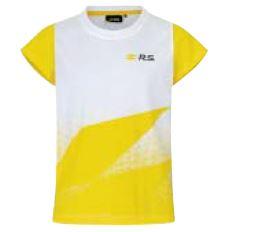 R.S. футболка для дівчат Біло-жовта 10 років