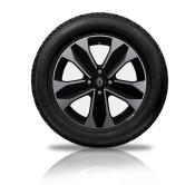 Колесо в зборі, діаметр 16 з литим диском Kardian праве